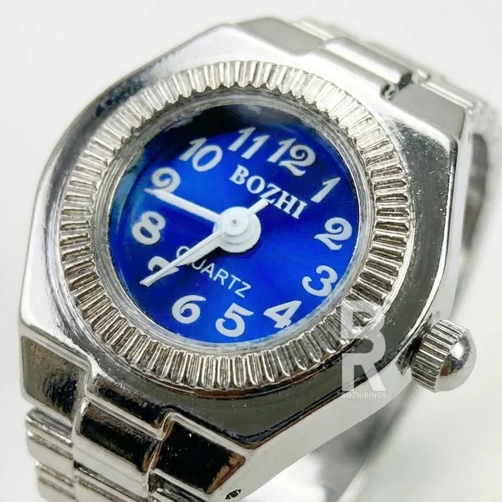 HYPNOS RING | SILVER BLUE