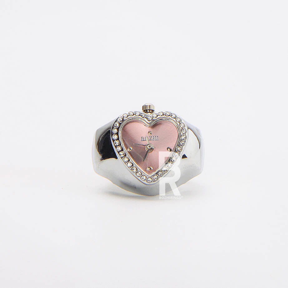 HEART RING AFRODIT | SILVER RED