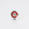 NYX RING | SILVER RED