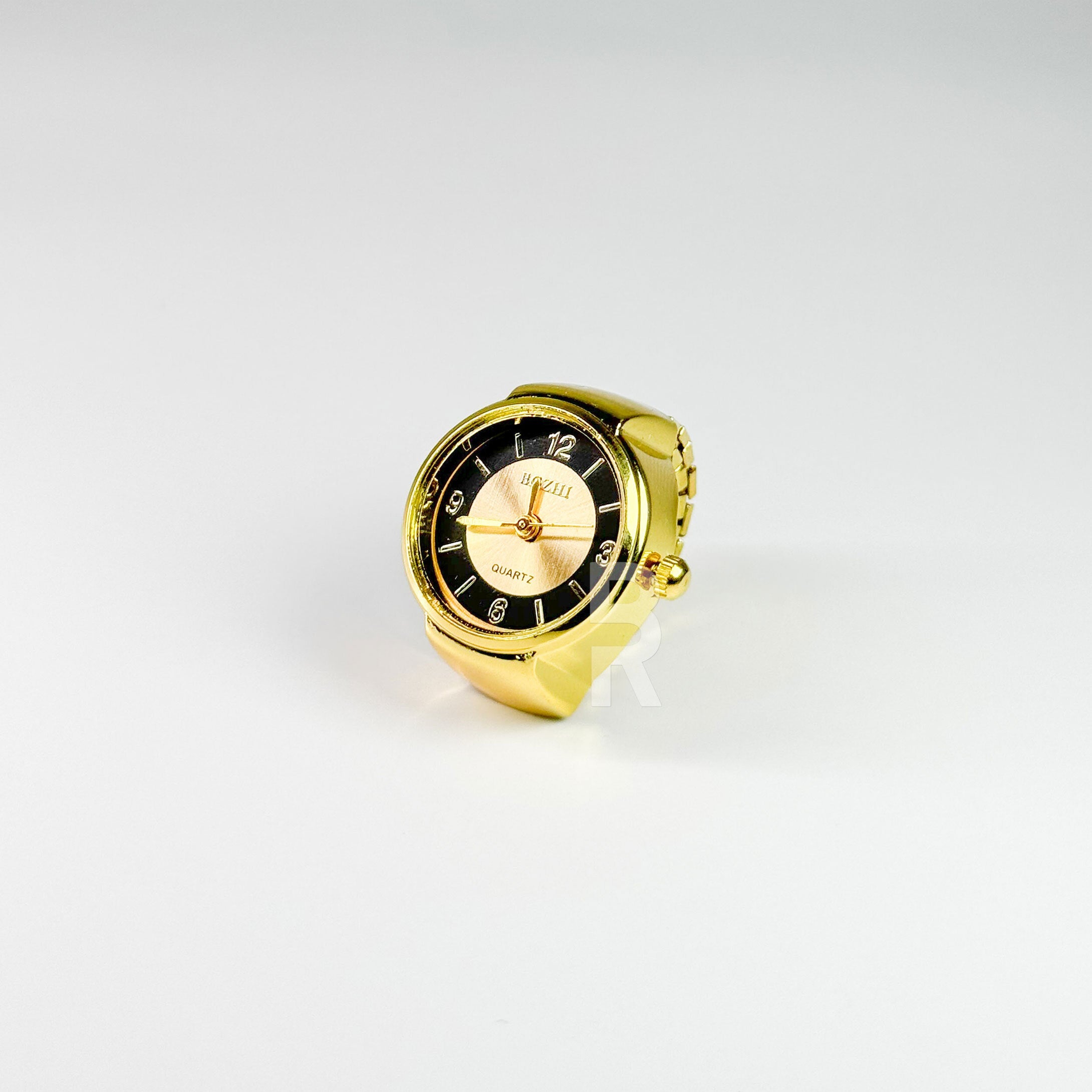 NYX RING | GOLD BLACK