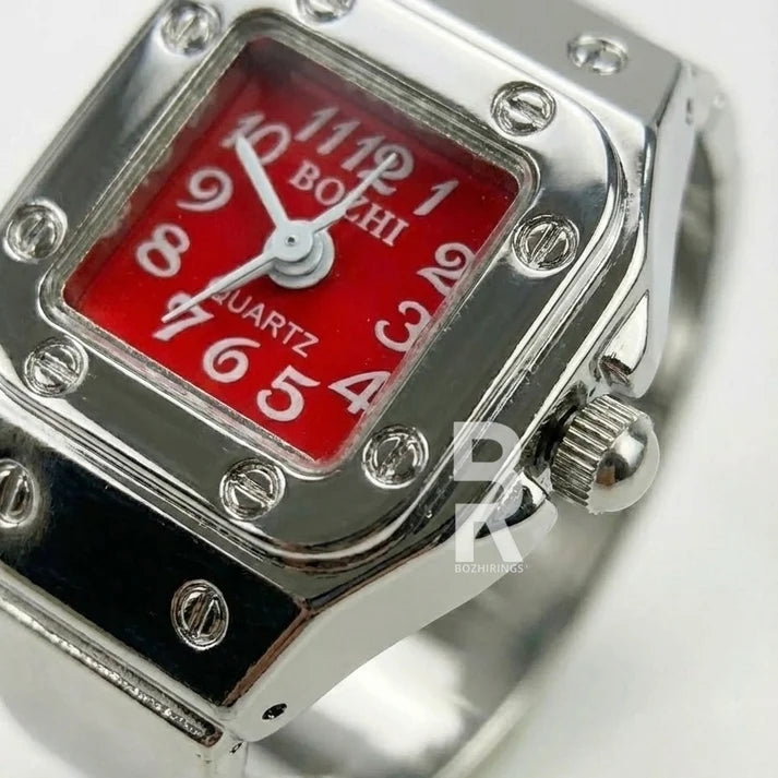 NOTUS RING | SILVER RED