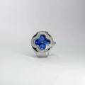ATHENA RING | SILVER BLUE