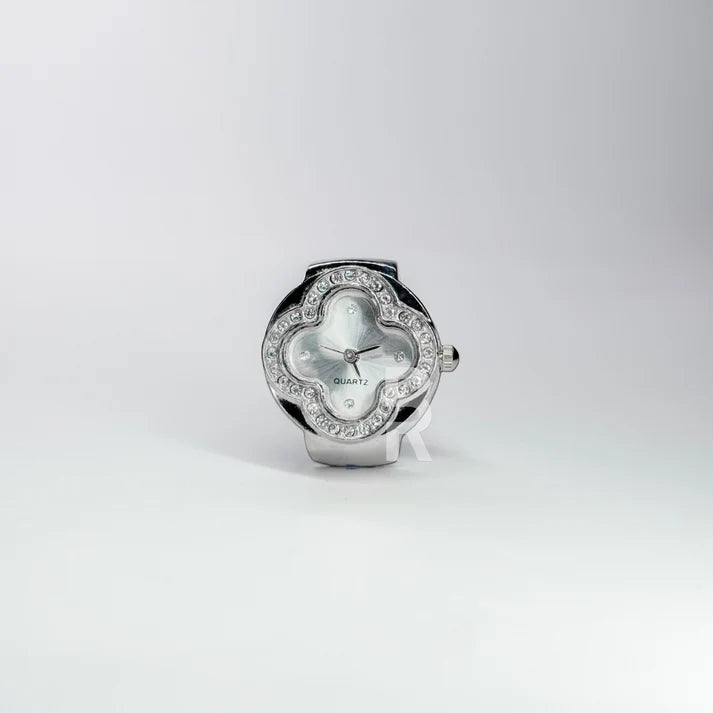 ATHENA RING | SILVER WHITE