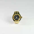 HYPNOS RING | GOLD BLACK