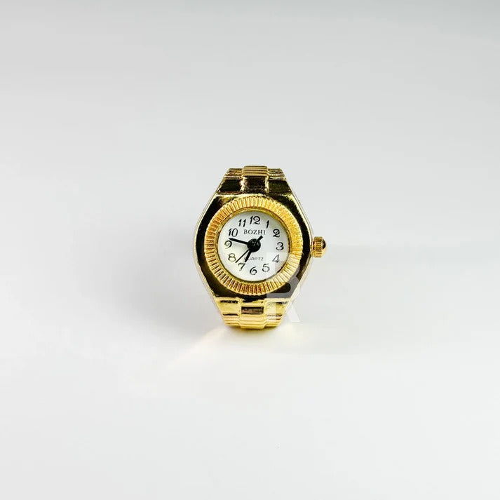 HYPNOS RING | GOLD BLACK