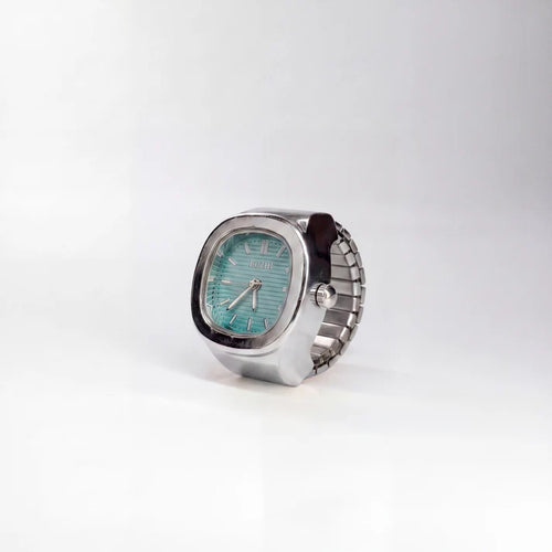 APOLLON RING | SILVER TIFFANY BLUE