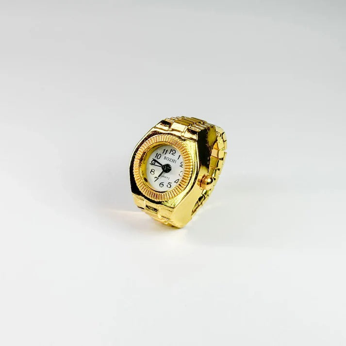 HYPNOS RING | GOLD WHITE