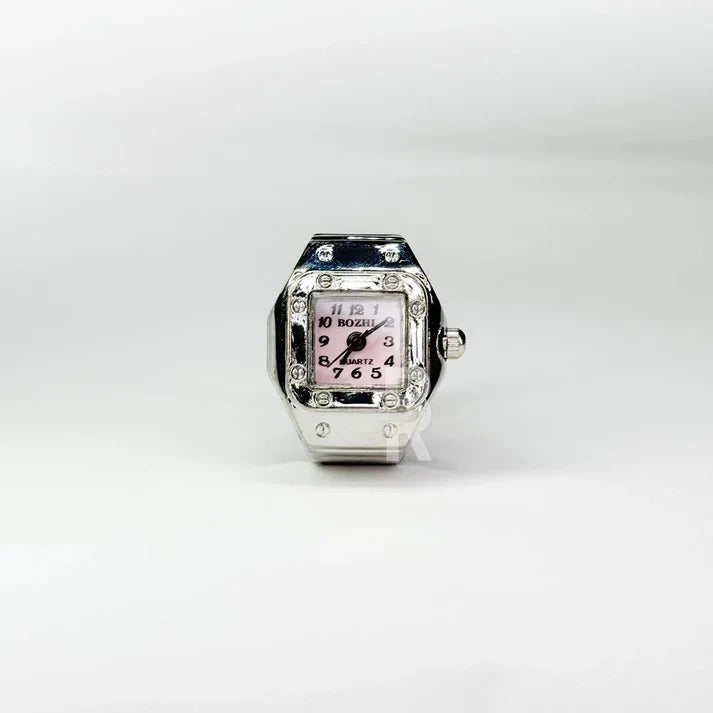 SANTOS RING | SILVER WHITE