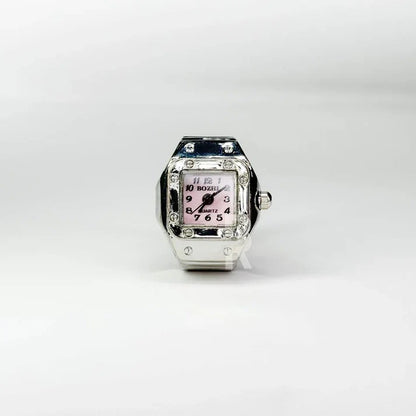 SANTOS RING | SILVER WHITE