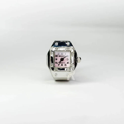 SANTOS RING | SILVER PINK