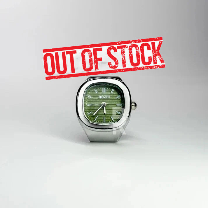 APOLLON RING | SILVER GREEN