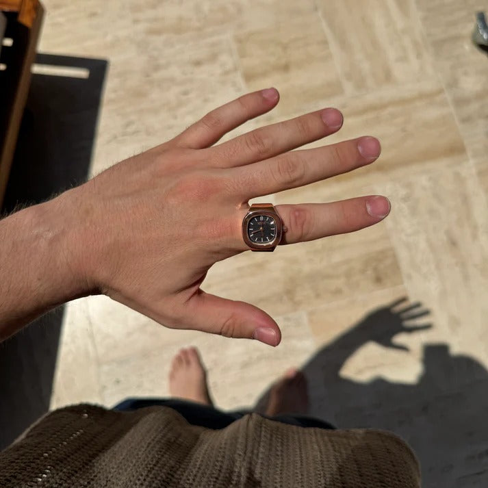 APOLLON RING | ROSE BLACK