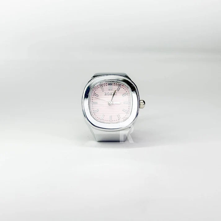 APOLLON RING | SILVER PINK