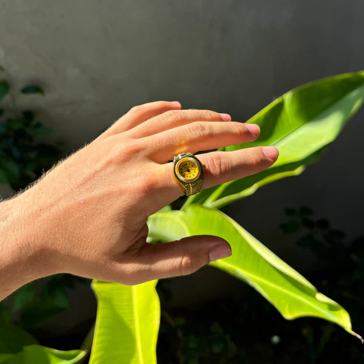 HYPNOS RING | GOLD YELLOW