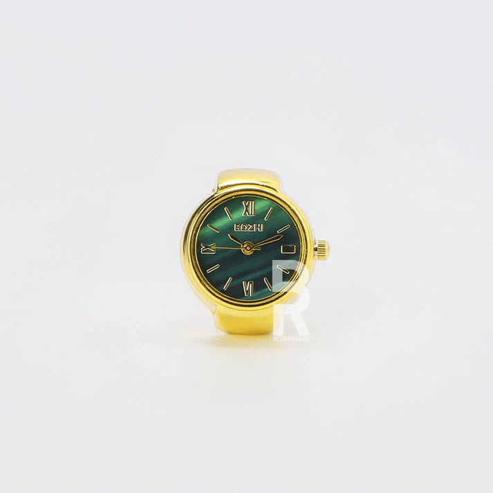 NOVARIS RING | GOLD GREEN