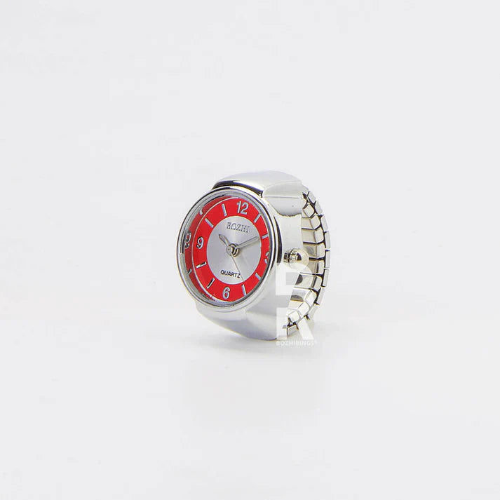 NYX RING | SILVER RED