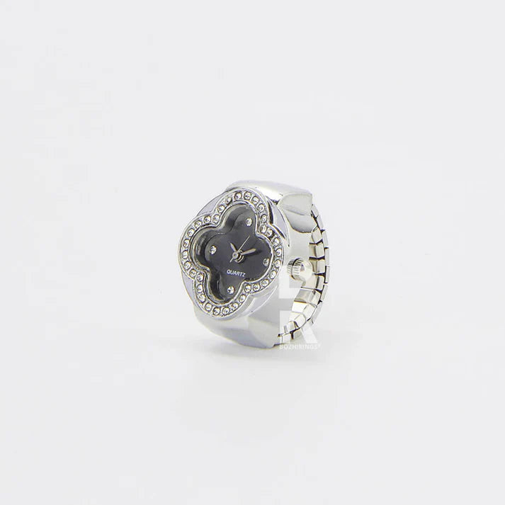 ATHENA RING | SILVER BLACK