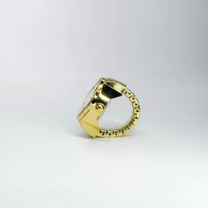 ATHENA RING | GOLD GREEN