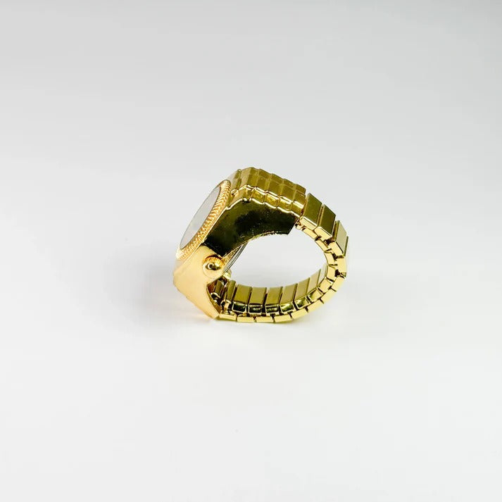 HYPNOS RING | GOLD WHITE