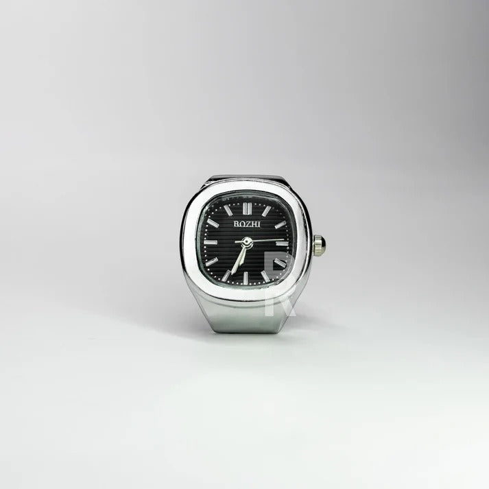 APOLLON RING | SILVER BLACK