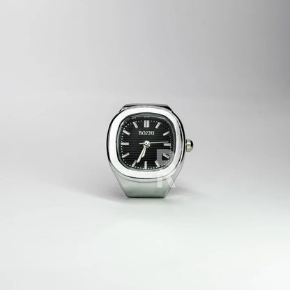 NAUTILUS RING | SILVER GREEN