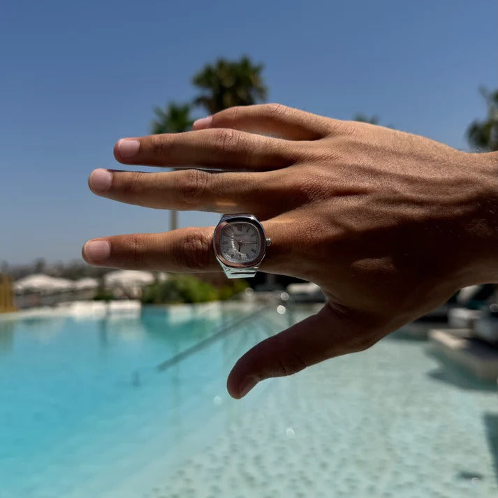 APOLLON RING | SILVER WHITE