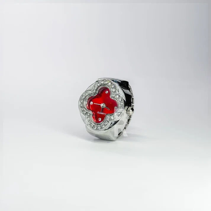 ATHENA RING | SILVER RED