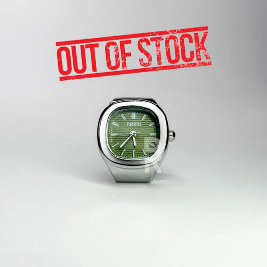 APOLLON RING | SILVER GREEN